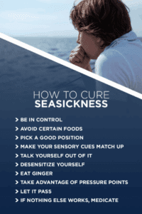 HOW TO CURE SEASICKNESS flyer
